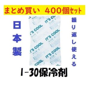 保冷剤  400個セット 小さい 30g マスク 再利用 日本製 蓄冷剤 食中毒予防