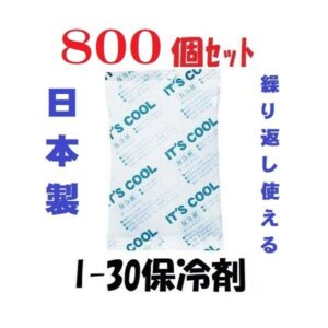 保冷剤  800個セット 小さい 30g マスク 再利用 日本製 蓄冷剤 食中毒予防