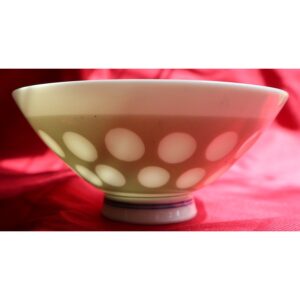 茶碗　水玉 昭和レトロ 日本製