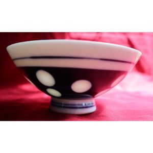 茶碗　水玉 昭和レトロ 日本製