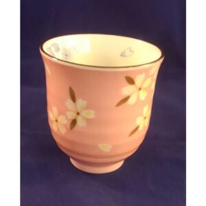 湯飲み　京桜 ピンク 美濃焼