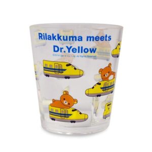 ドクターイエロー リラックマのアクリルコップ