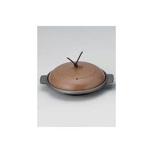 アルミ新茜陶板 5.5寸 皿と蓋セット フッソ加工 一人焼肉 日本製